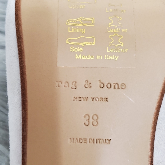 NWOT Rag & Bone Luis Suade Mules - Picture 3 of 6